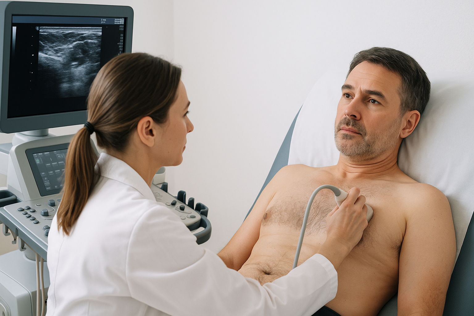 Read more about the article Male Breast Ultrasound London